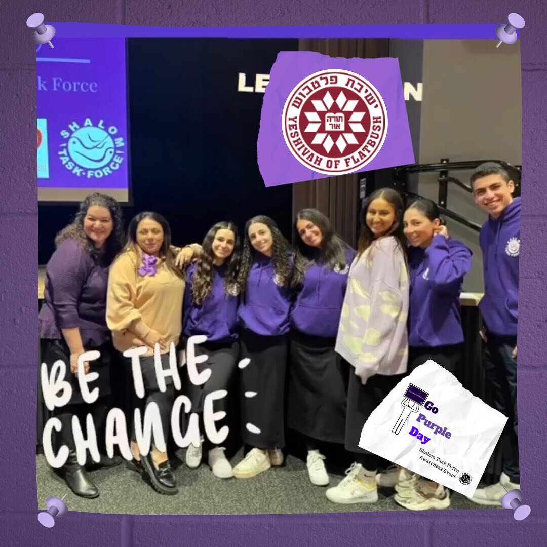 Check out these great pictures from @yofhs Go Purple Day! Shout out to Danielle, Frieda, and Robin for planning the event!