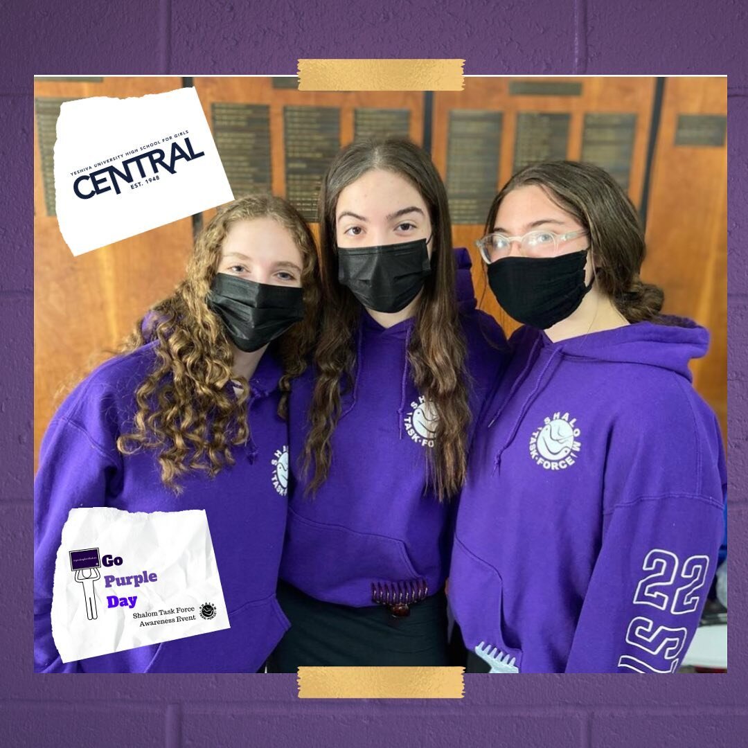 Check out these great pictures from @centralyuhsg Go Purple Day! Shout out to Daniella, Danielle, and Goldie for planning the event!