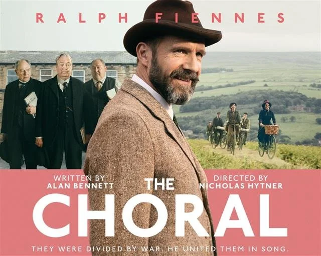 The Choral. Costume Designer, Jenny Beavan. Associate Costume Designer, Lauren Reyhani. Directed by Nick Hytner. Written by Alan Bennett.  Role: Buyer/ Crowd Fitter. BBC and Sony Pictures.