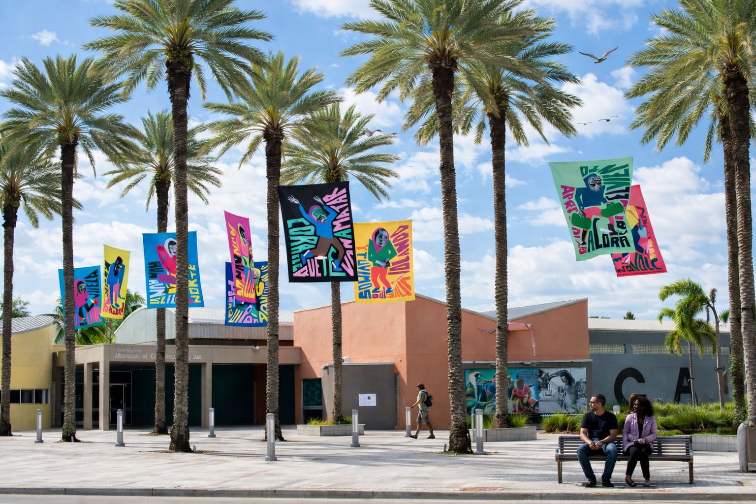 Public Art: MoCA North Miami - Run, Run, Run Like the Wind, 2023