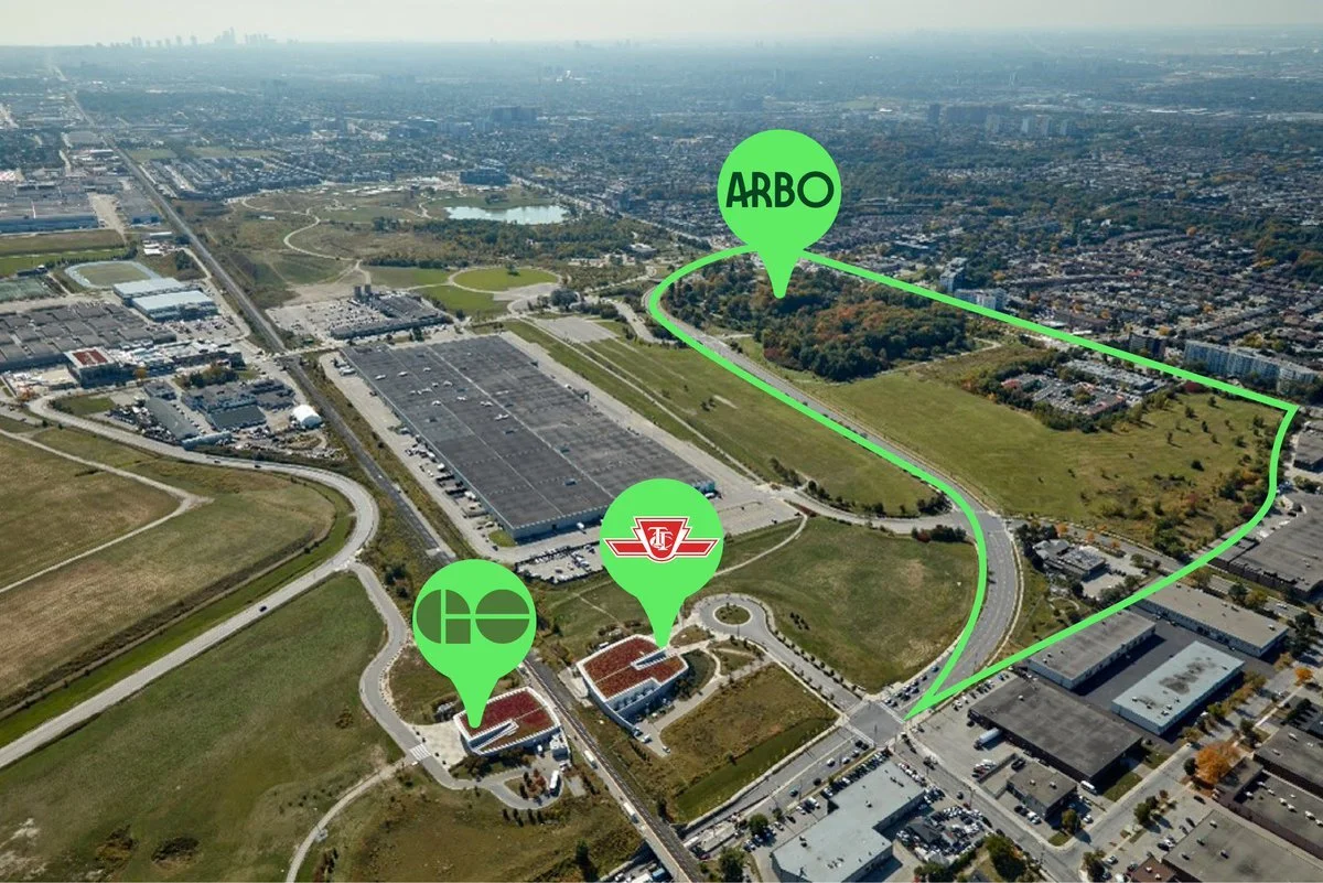 Site context by Arbo Downsview