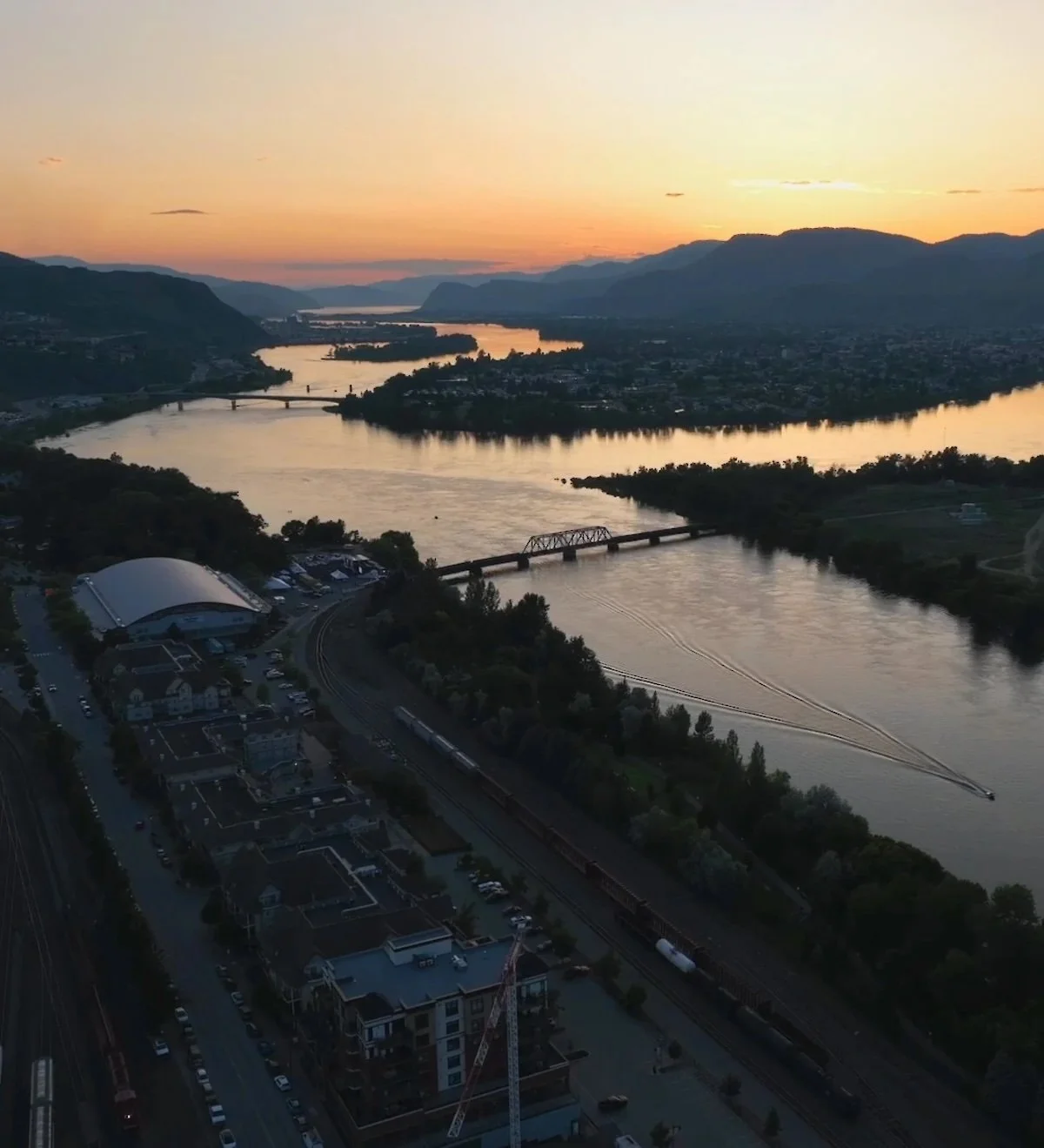 Confluence of rivers (source: Tourism Kamloops)