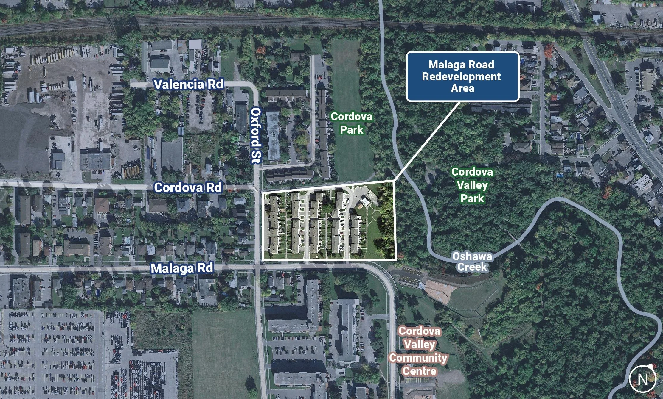 Site Boundary by Your Voice Durham