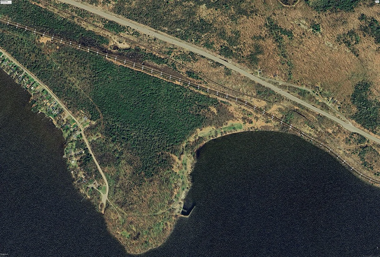 Aerial view by Google Maps