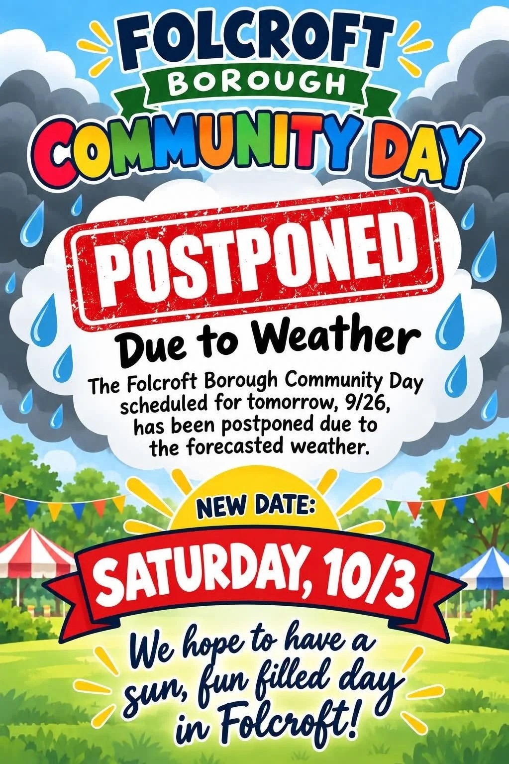 Community Day Sat, 10/3