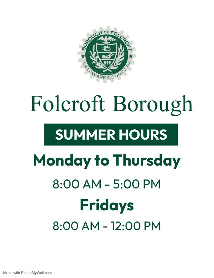 Blog 1 — The Borough of Folcroft