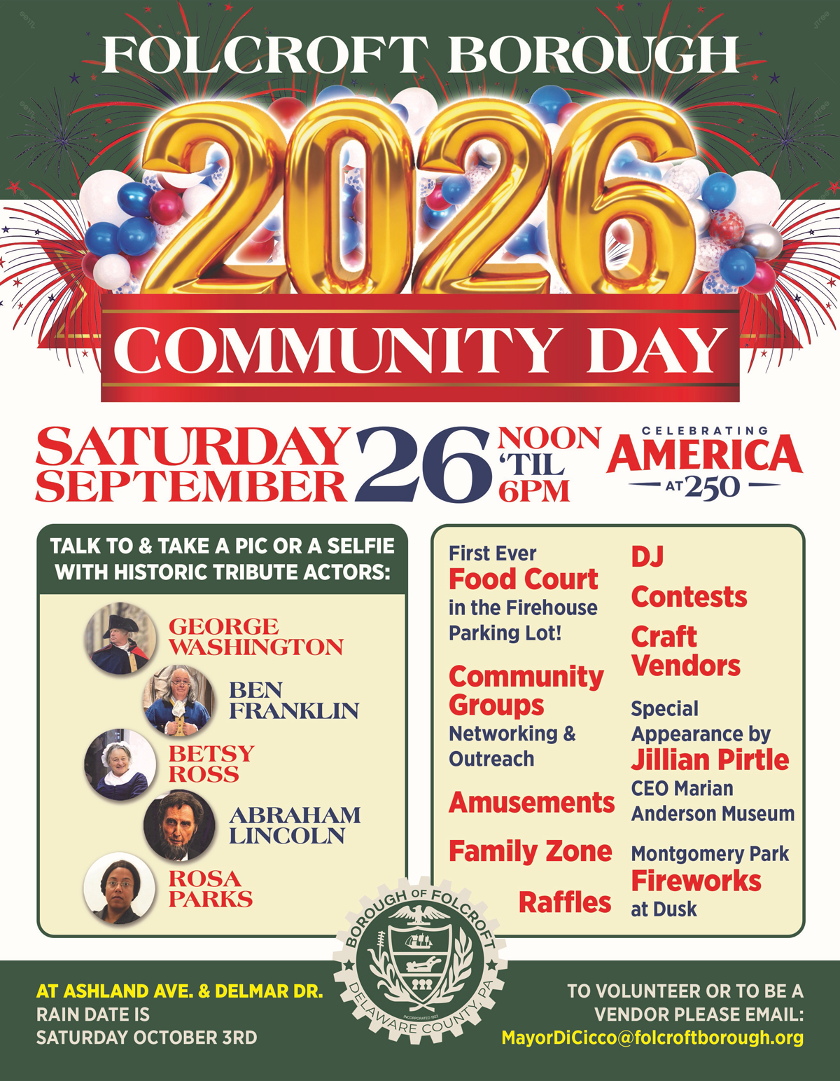 Folcroft Borough Community Day