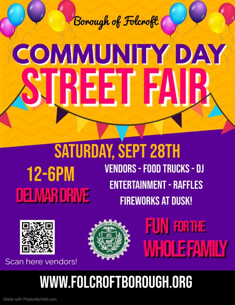 Community Day Street Fair — The Borough of Folcroft