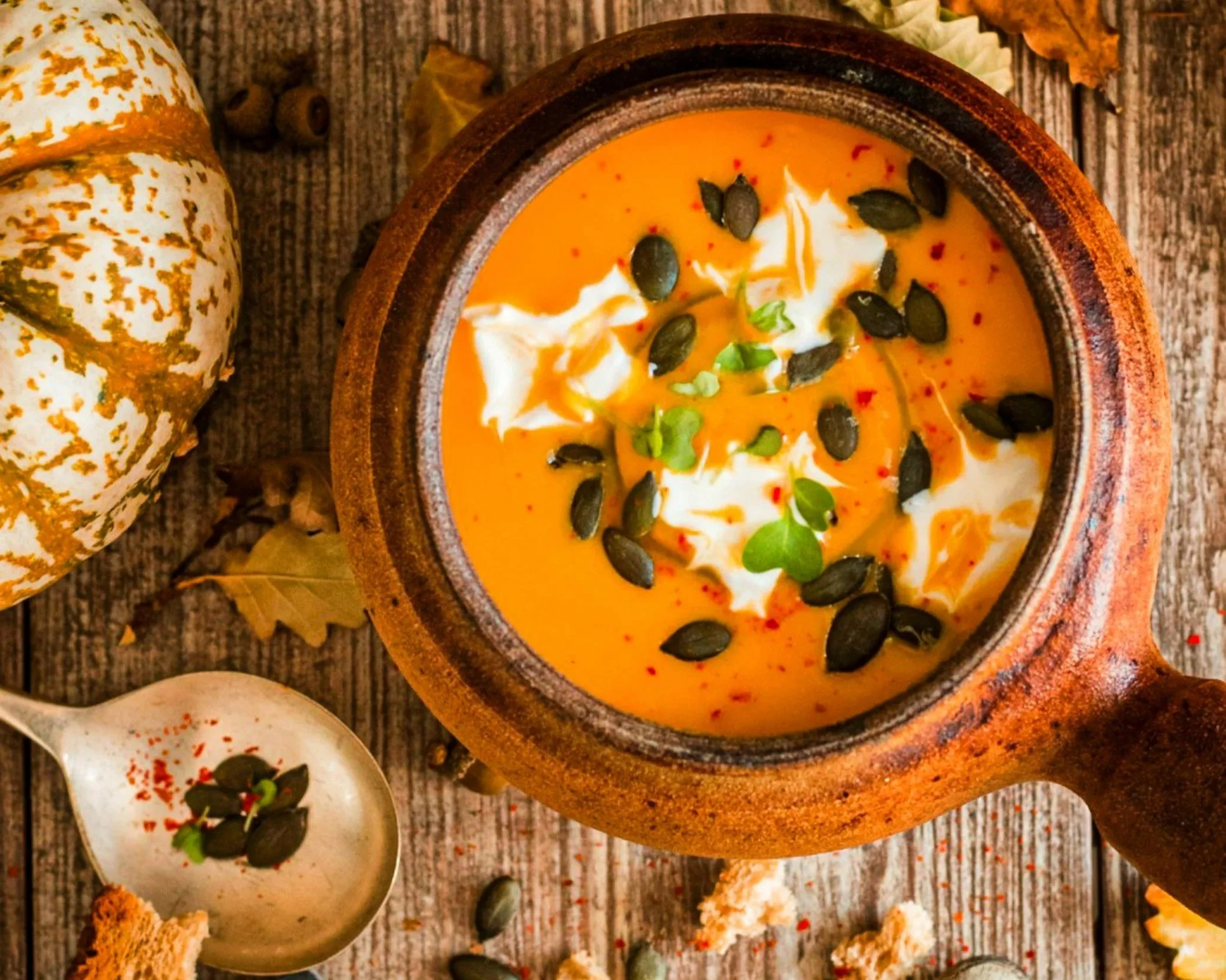 Healthy and Hearty Pumpkin Soup