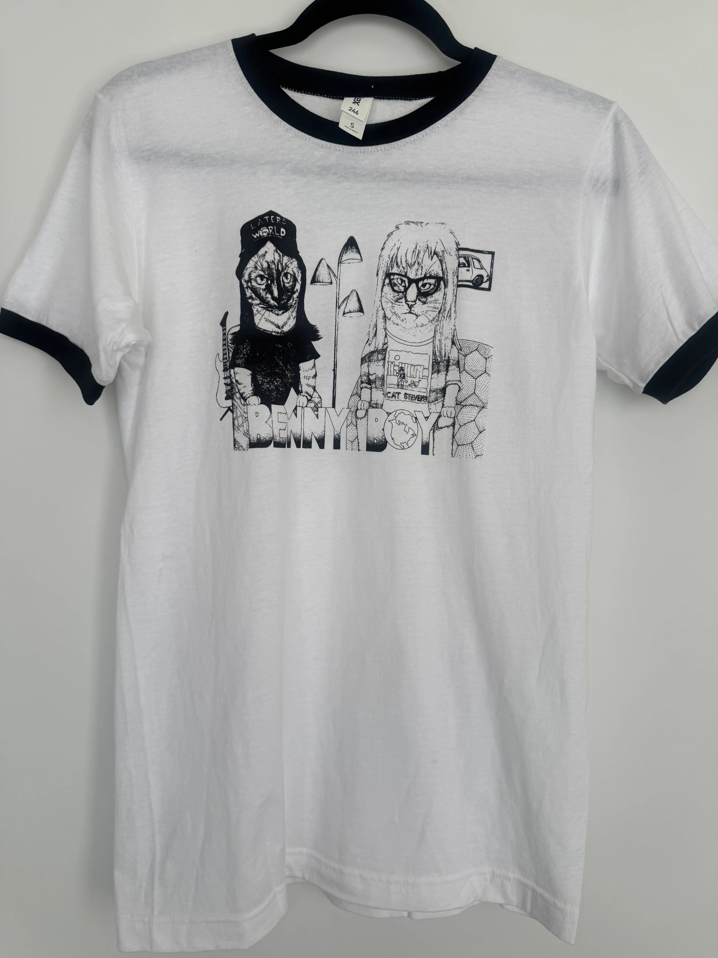 Chuy x Benny Boy Brewing "Later's World" Ringer Tee