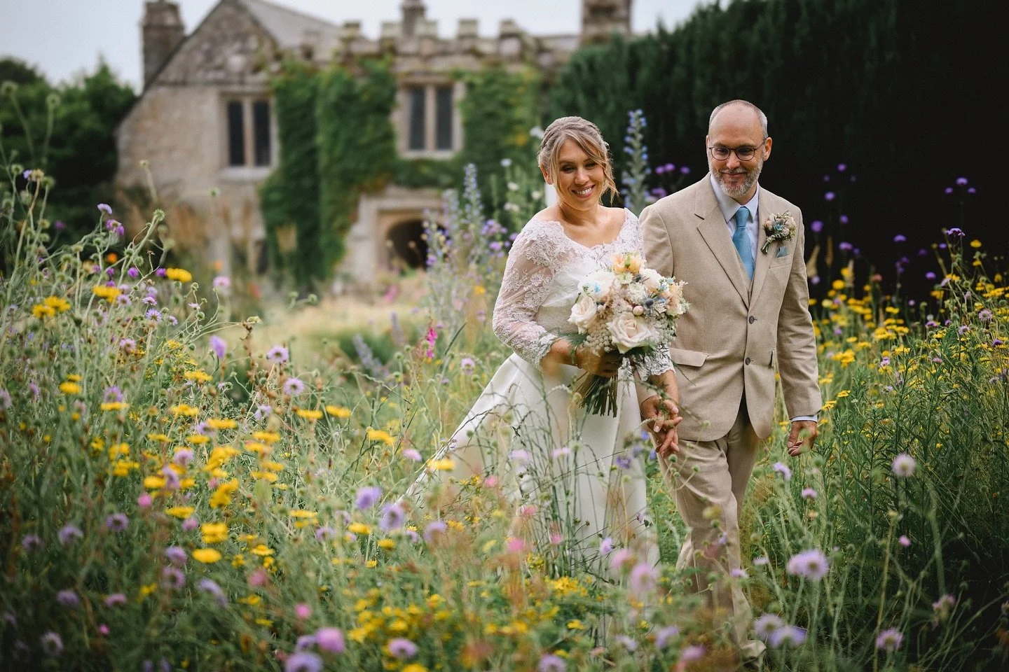 ✨ Love in full bloom ✨
Surrounded by wildflowers, laughter, and love, Rob &amp; Sky said &lsquo;I do&rsquo; in the most romantic way. 🌸💍

A setting where nature does the styling, and every moment feels like a secret just for two. 💫

Beautiful phot