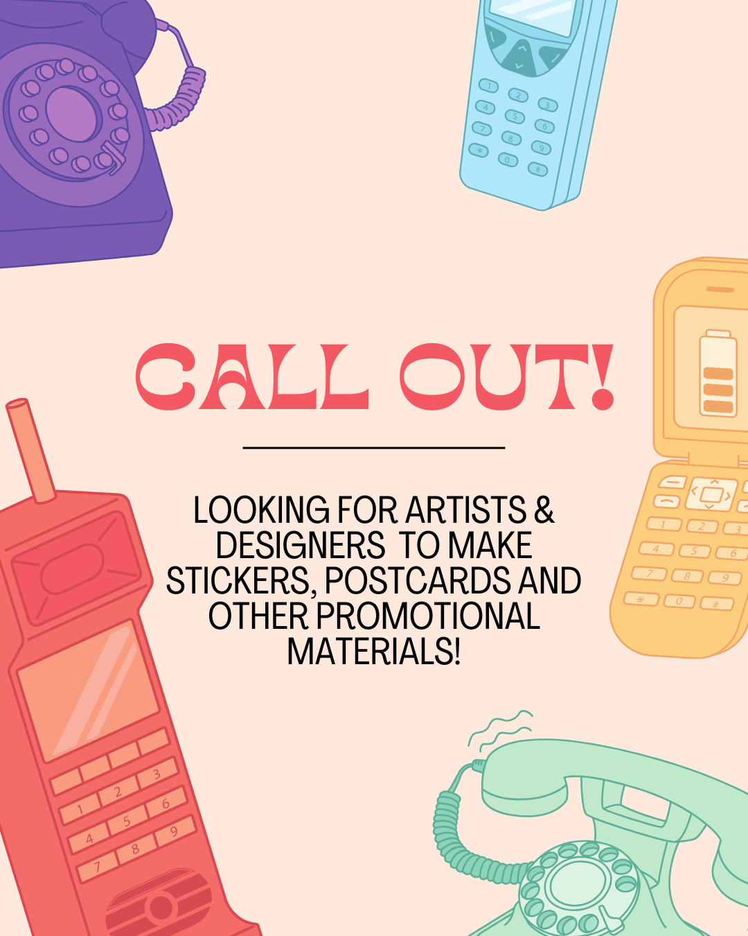 Artist Call-Out! 2026