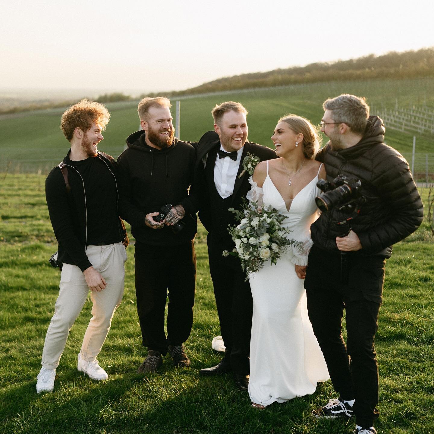 Pretty sure @zoeyhdell said something funny 😆 weddings to us, aren&rsquo;t just about the photos or the film. If anything, that&rsquo;s only 50% of our job. The other half is the subtle gestures, well timed jokes, knowing when to lift the energy and