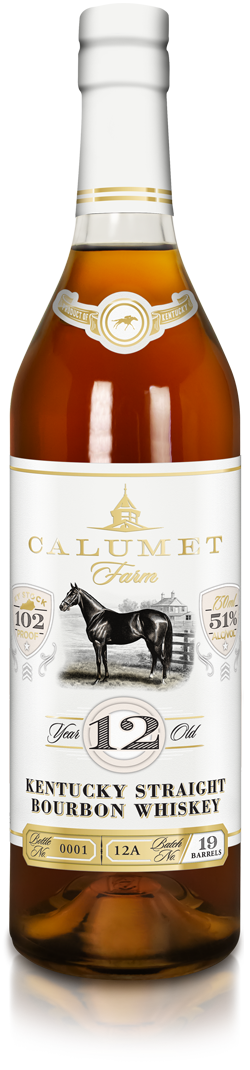 Calumet Farm 12 Year Old Single Rack Black Bourbon - 750ml Bottle