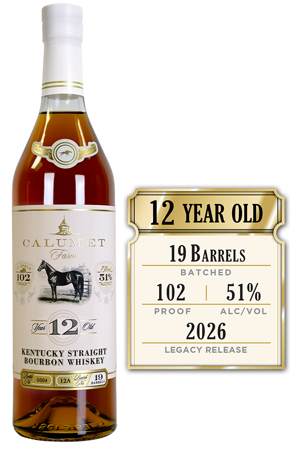 Calumet Farm 12 Year Old Kentucky Straight Bourbon