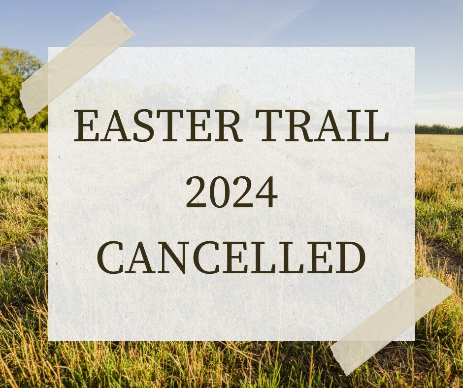 Hi everyone

Today we've made the heart-breaking decision to cancel our Easter Trail 2024. After one of the wettest winters on record and more rain forecast over the next two weeks, the farm will be too soggy to host thousands of visitors safely. We 