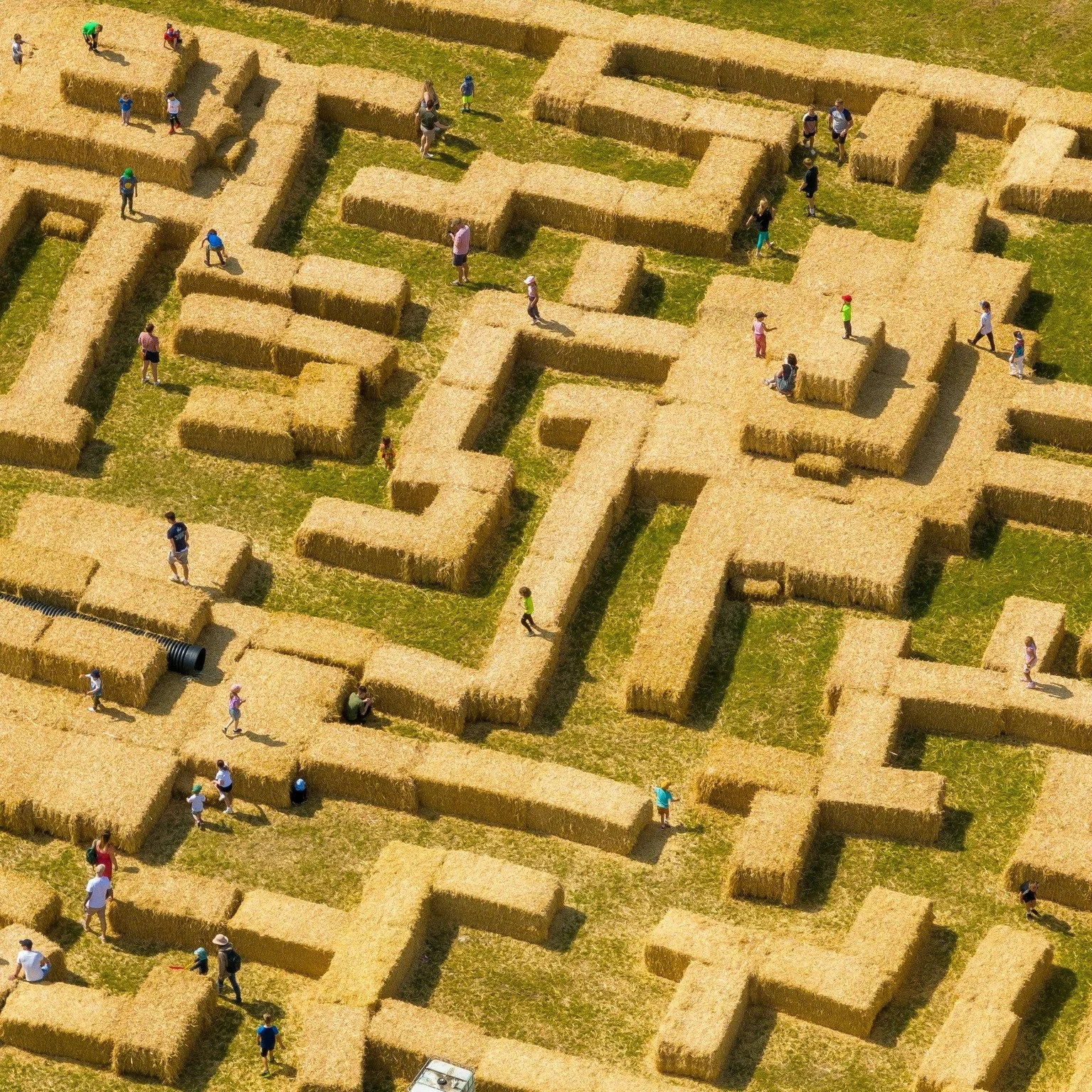 🌾 Don't forget! The Big Bale Play is back this May Half-Term! 🌾

Jump, climb, bounce, and scramble through our giant adventure made entirely of straw bales! Perfect for explorers up to age 14, it&rsquo;s a hands-on, high-energy play experience, and