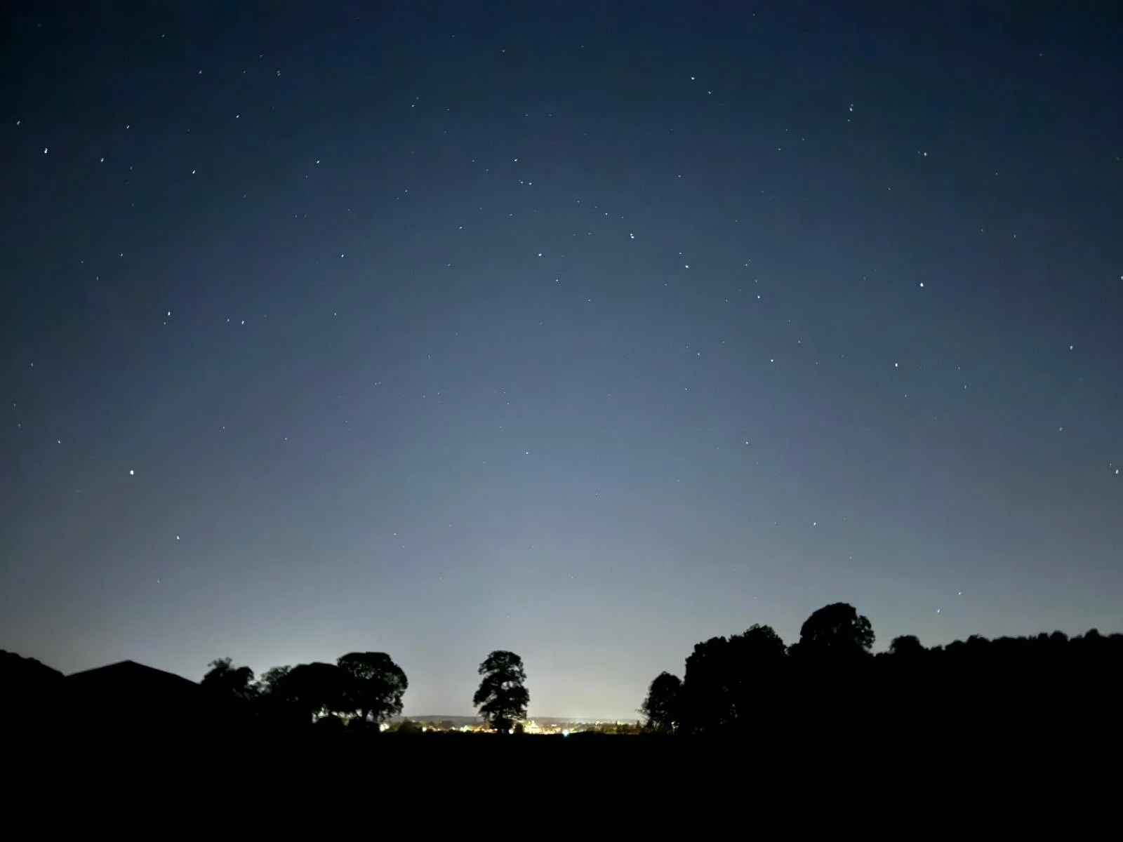 Starry skies over Abingdon