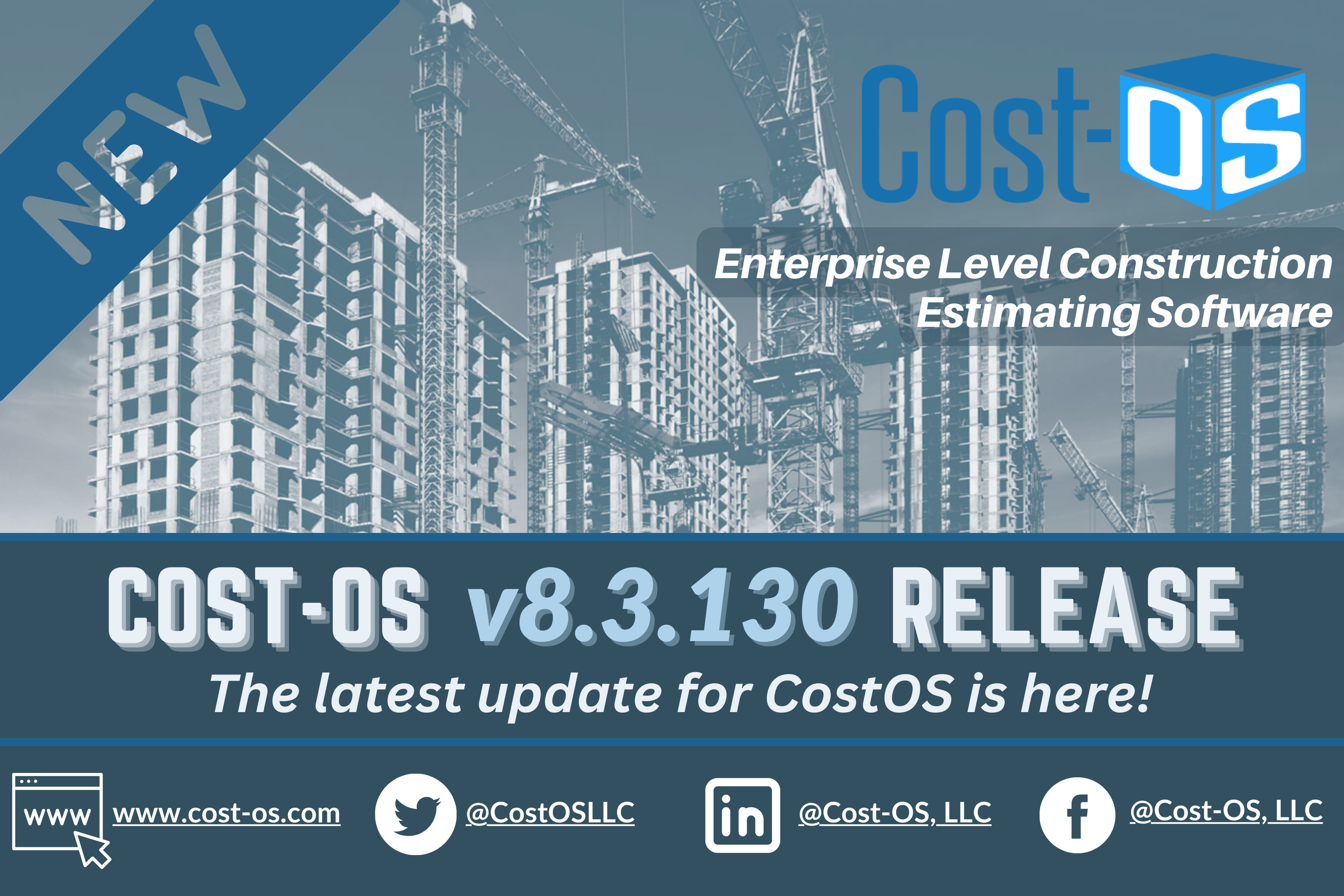 Cost-OS v8.3.130 Implementation is in Full Swing!