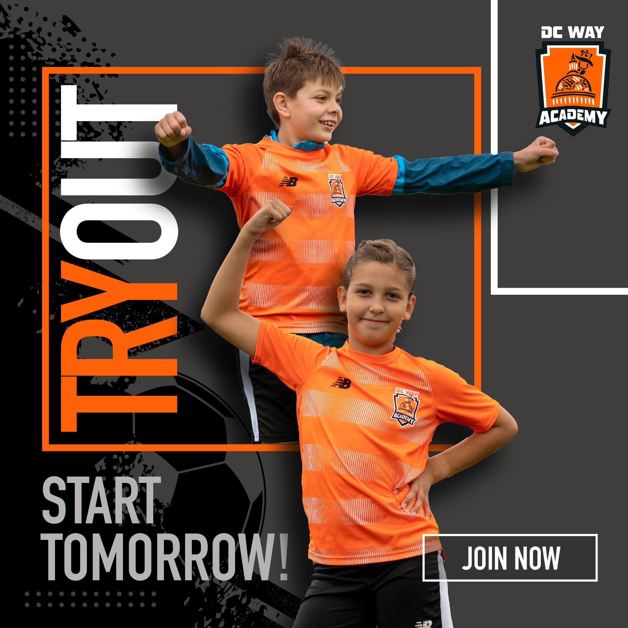 🚨 Just 1 day left until the kickoff of DCWA Tryouts! ⚽️ Ready to showcase your soccer prowess and become part of our winning team? 🌟 Don't miss out on this opportunity to embark on an exhilarating journey toward success. 🏆

Secure your spot now by