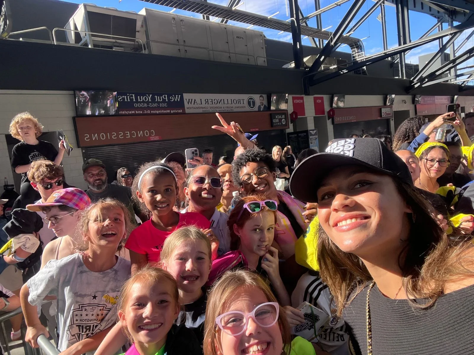 2016 Girls at Washington Spirit Game | Oct 2026