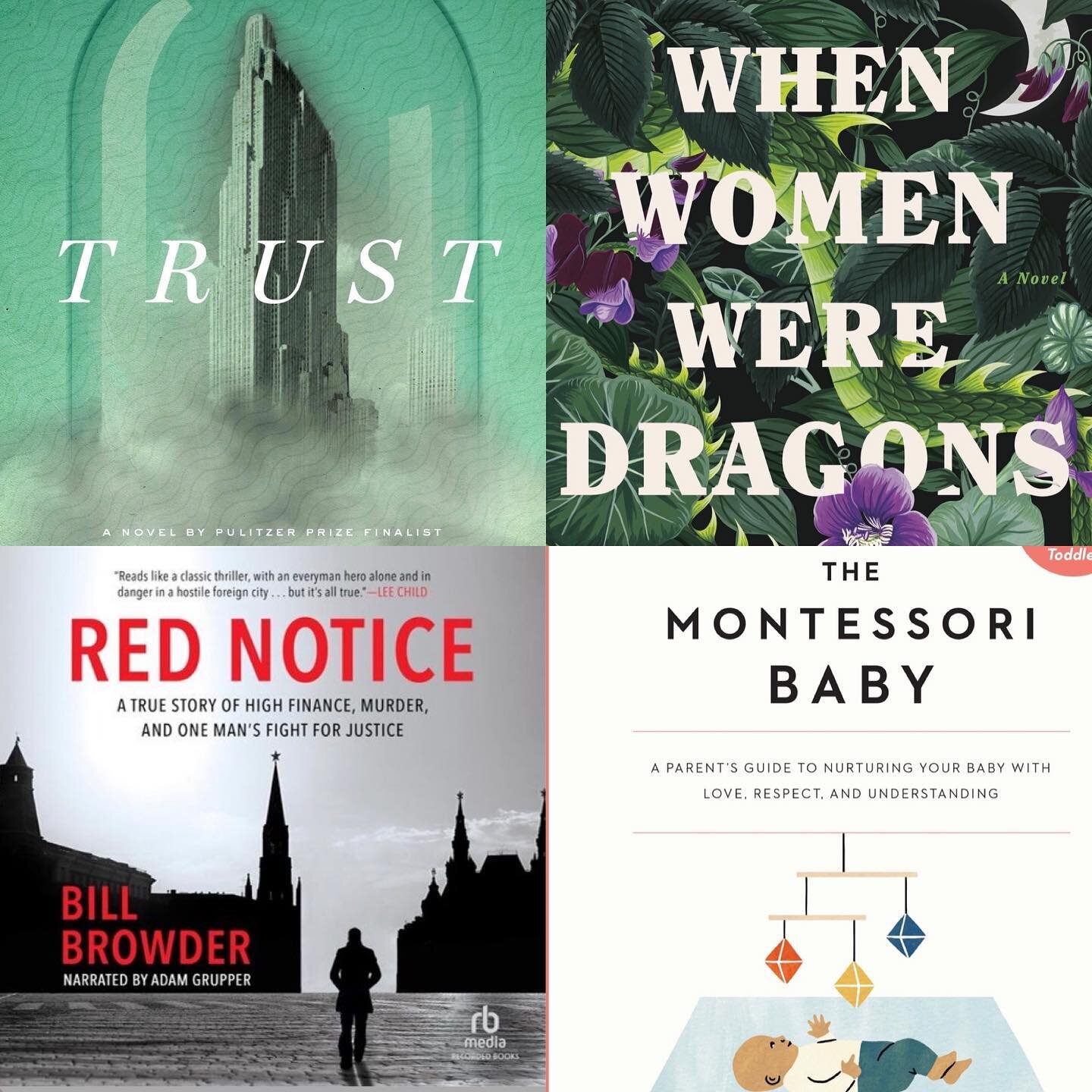 I had a lot of family visits in October (yay!) so didn&rsquo;t get much of a chance to read. But, the two fiction books I read (Trust and When Women Were Dragons) were FANTASTIC so there&rsquo;s that!