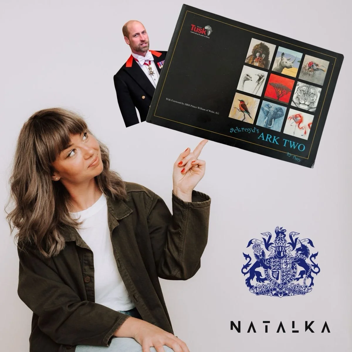 𝗔 𝗽𝗿𝗼𝗷𝗲𝗰𝘁 𝘁𝗵𝗮𝘁 𝘀𝘁𝗶𝗹𝗹 𝗴𝗶𝘃𝗲𝘀 𝗺𝗲 𝗴𝗼𝗼𝘀𝗲𝗯𝘂𝗺𝗽𝘀. 🐘👑

Not all milestones are loud. Some sit quietly and matter most. 

Fun fact: my artwork was featured in Ackroyd&rsquo;s Ark - a book created for 𝗧𝘂𝘀𝗸 𝗧𝗿𝘂𝘀𝘁, the 