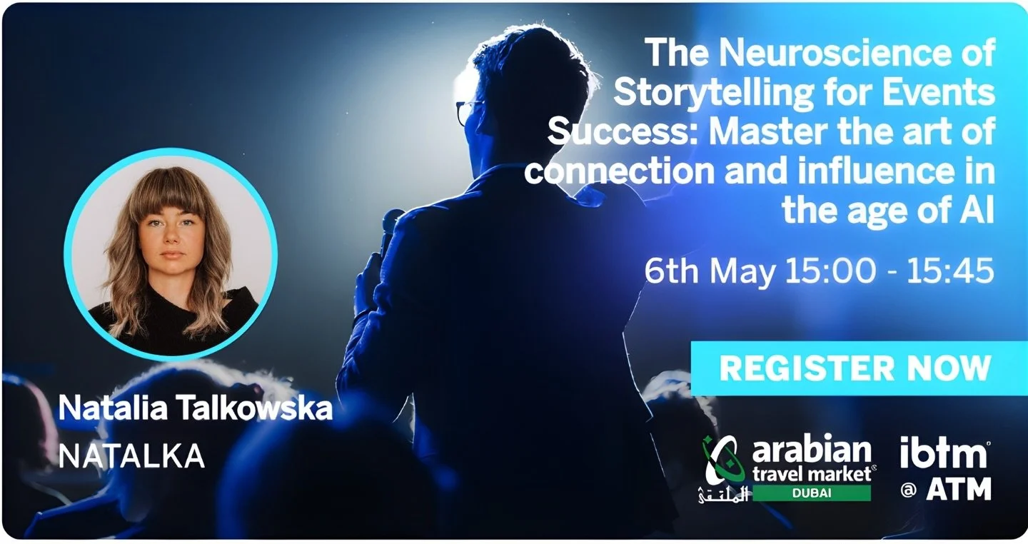 🔥 𝗗𝗨𝗕𝗔𝗜. 𝗟𝗲𝘁'𝘀 𝘂𝗻𝗰𝗼𝘃𝗲𝗿 𝗧𝗵𝗲 𝗛𝘂𝗺𝗮𝗻 𝗘𝗱𝗴𝗲. 🇦🇪 

Seems like the wind of innovation is taking me more east this year. Excited to speak at @arabian_travel_market (𝗔𝗧𝗠) 𝗶𝗻 𝗗𝘂𝗯𝗮𝗶 - one of the world&rsquo;s most influen