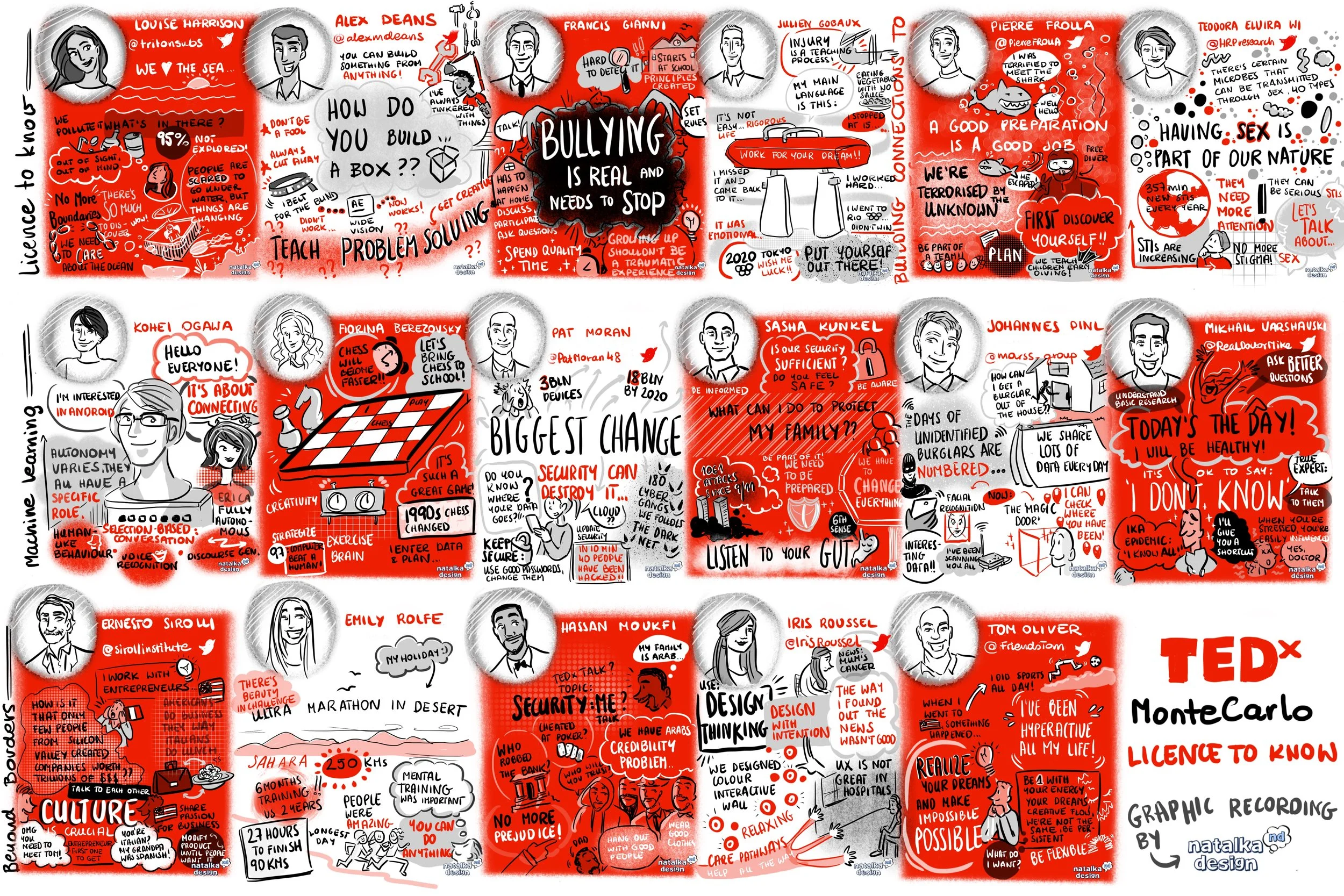 TedX Monte Carlo Work Example, Natalka Design