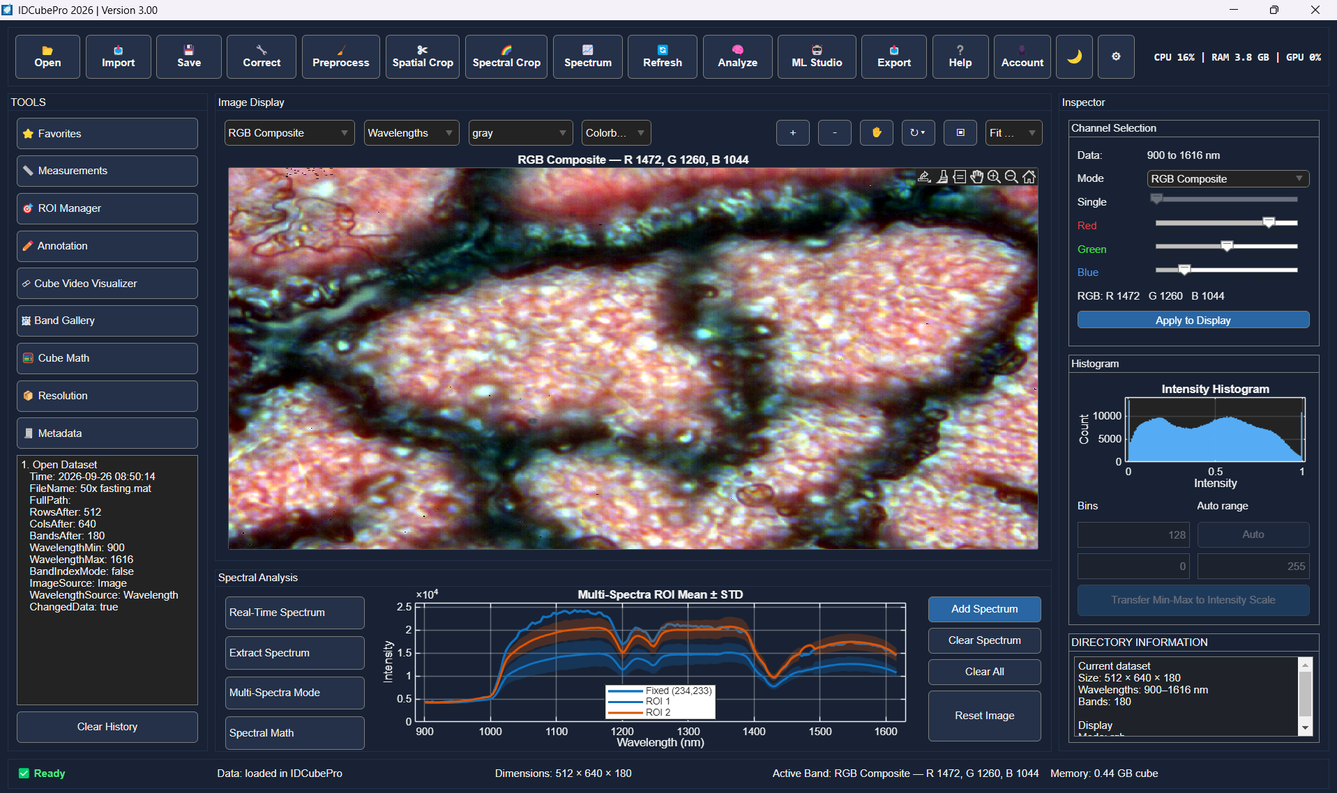 HSPEQ - Hyperspectral Imaging