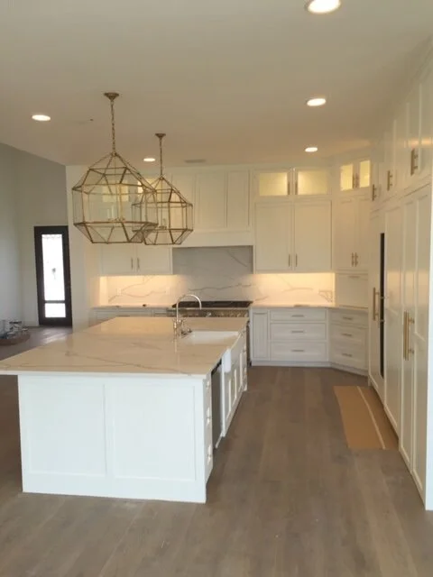 Deep cleaning before move in after a renovation.