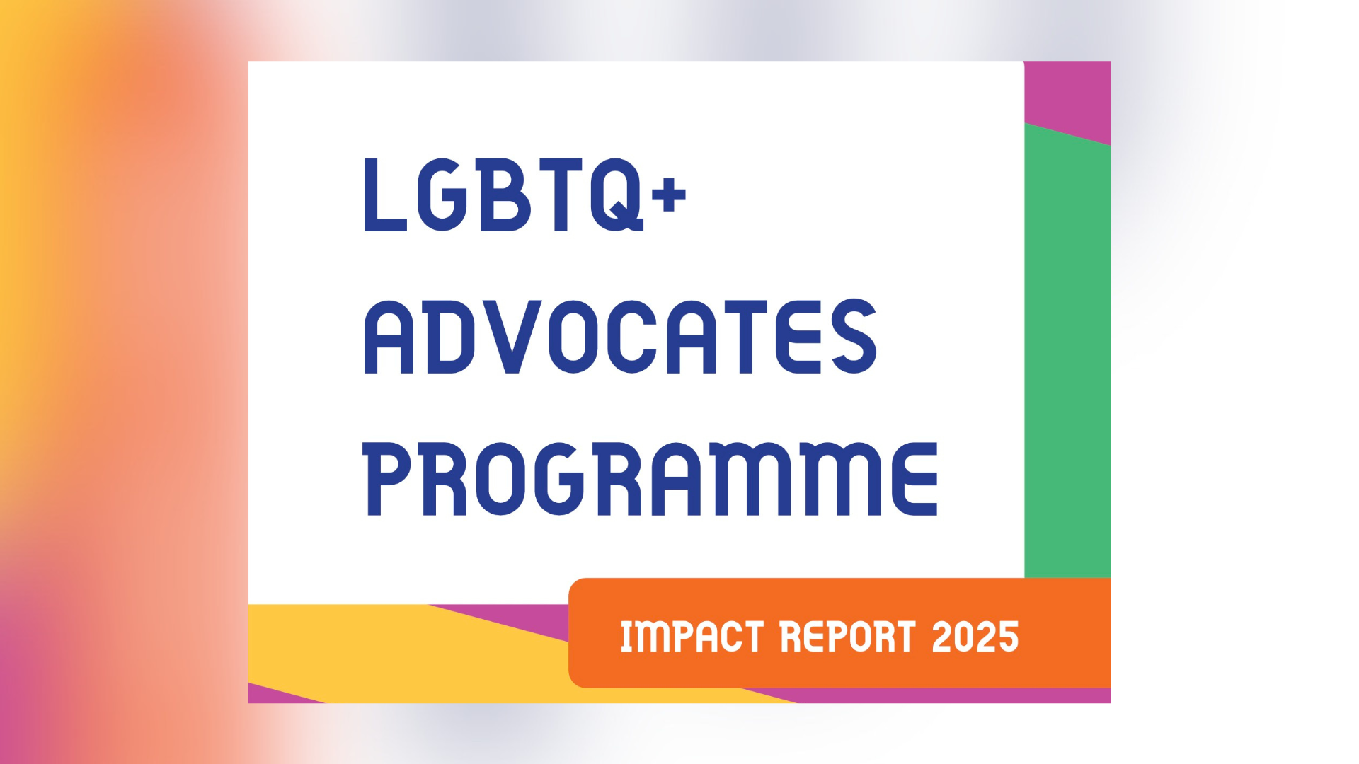 LGBTQ+ Advocates Report