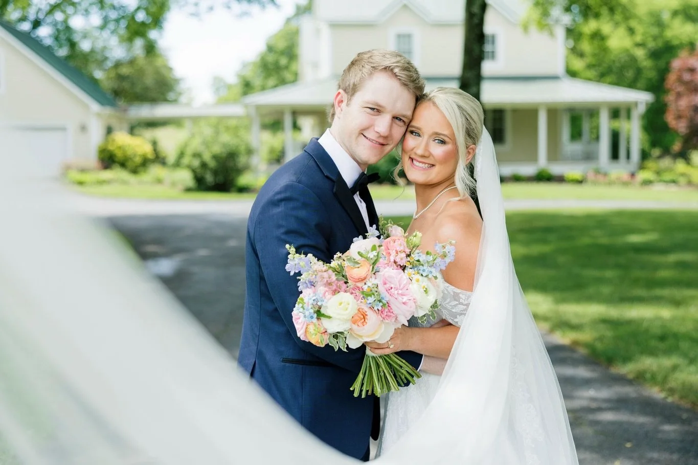 The rain clouds cleared just in time for Colby and Hanna&rsquo;s wedding day at Marblegate Farm, and it truly felt like the sweetest gift from the Lord. The moment Hanna put on her dress, the sun came out and stayed for the most beautiful celebration