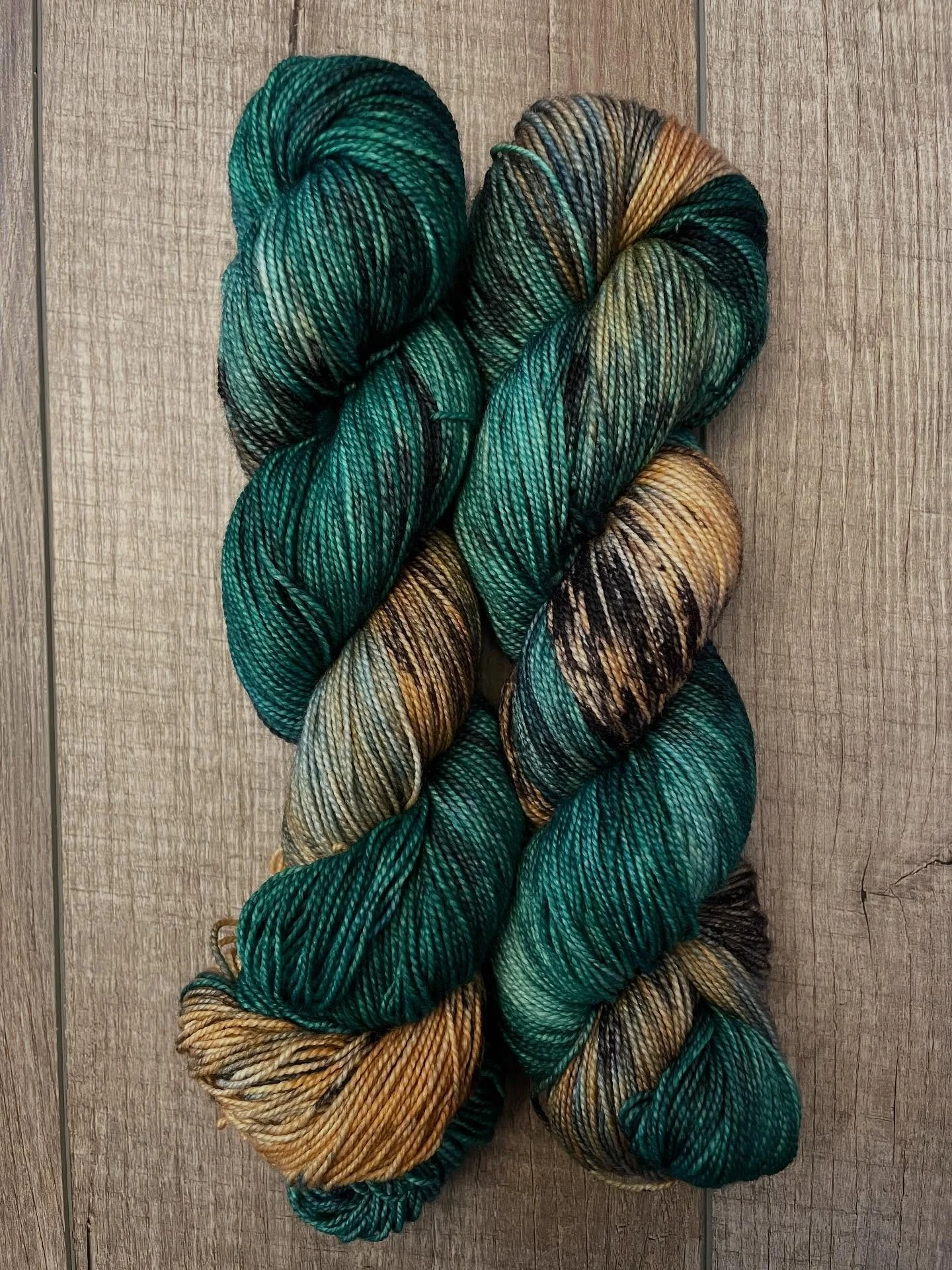 Earthlore!  This brand new colorway is coming with me this weekend to @nefiberfestival!  Earthy browns and greens play together this fall. Named by Teenager #1, I&rsquo;m so excited to finally bring this to all of you. See you on Saturday and Sunday!