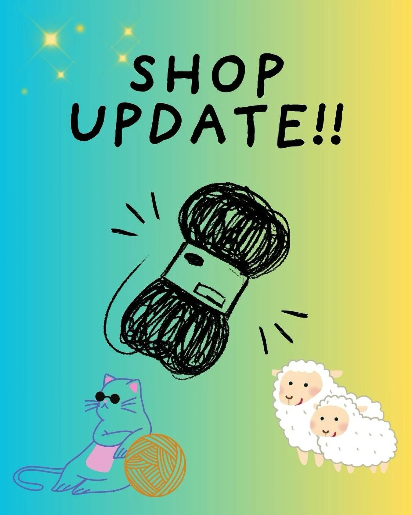 The webshop has been restocked and the Ready to Ship section of the webshop has LOTS of yarn looking for good homes!  Link in bio and happy shopping!!! #readytoship #shopupdate #smallbusiness #yarn