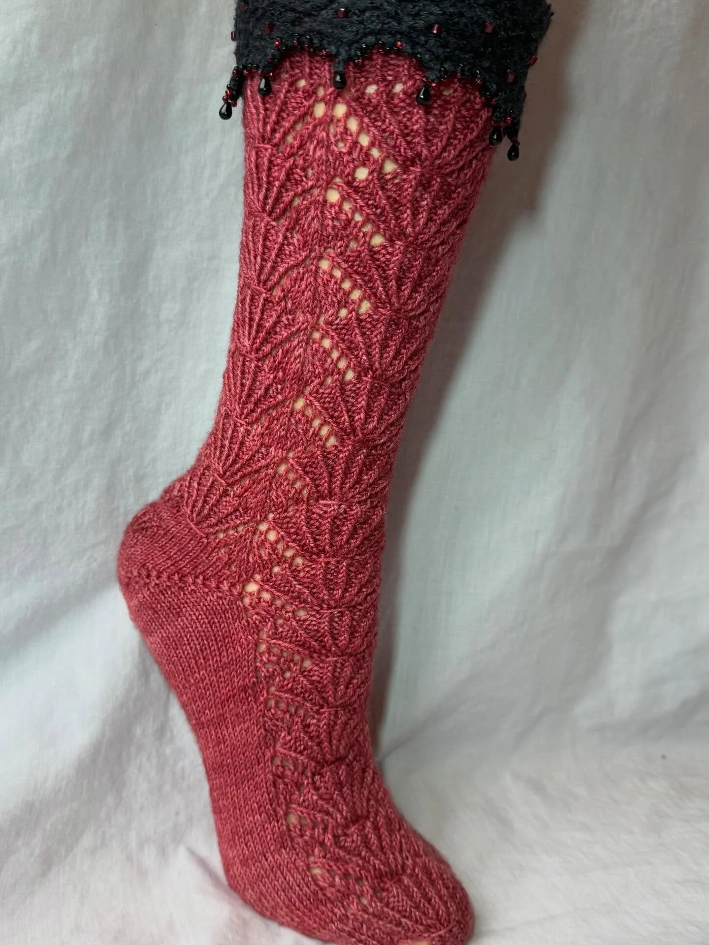 So&hellip;I&rsquo;ve been keeping something a secret. Anyone remember the Tsarina of Tsocks?  Her name was Lisa and she designed the coolest socks. She sold the patterns as kits and after she passed, the folks at @beadbiz continued her legacy. The dy
