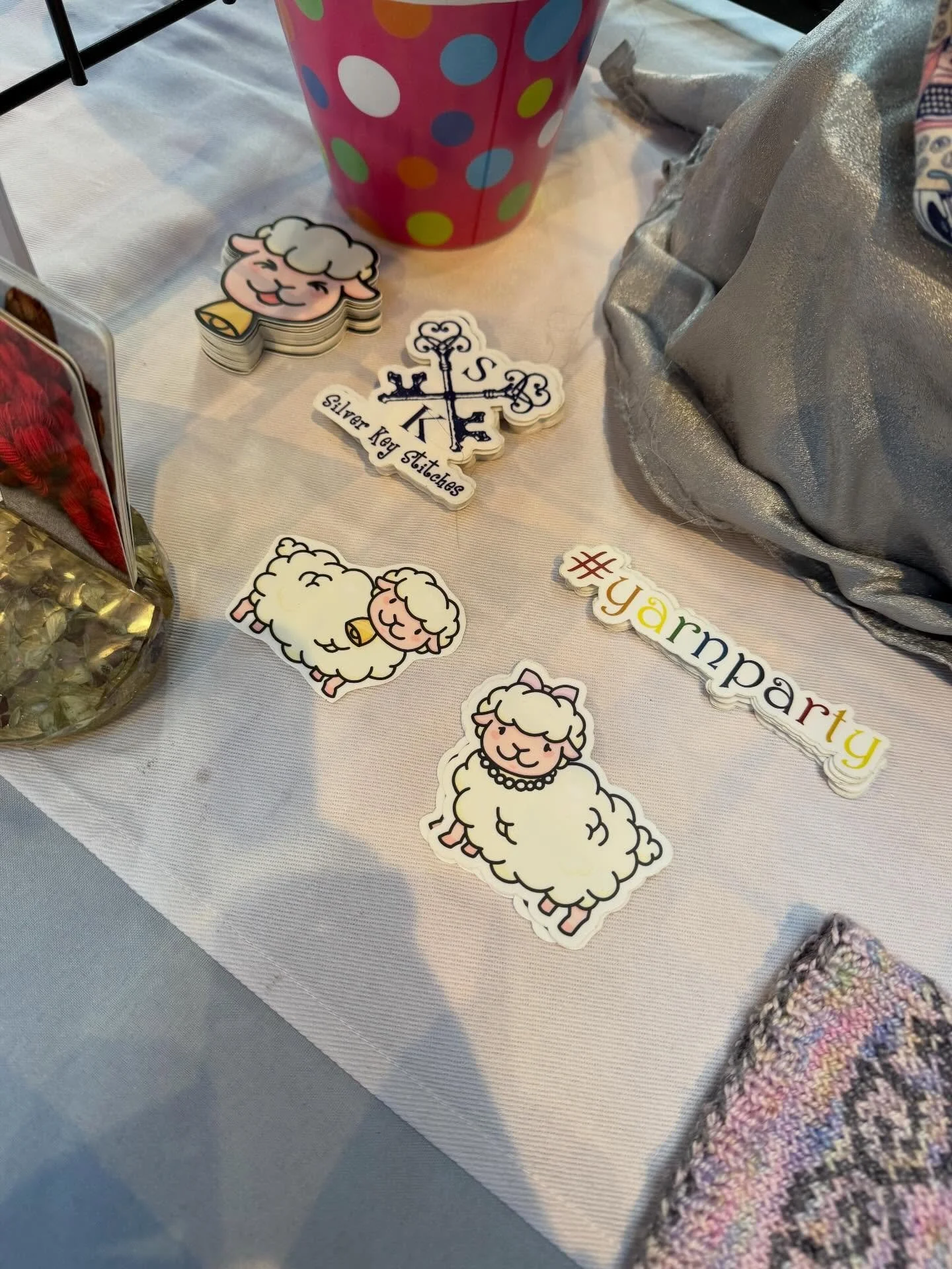 It&rsquo;s time for @newenglandfarmandfiber !  Come to Cyclorama today from 10-4 and see the amazing makers that are here (and a shameless plug for my friends at @uplandfiberco ).