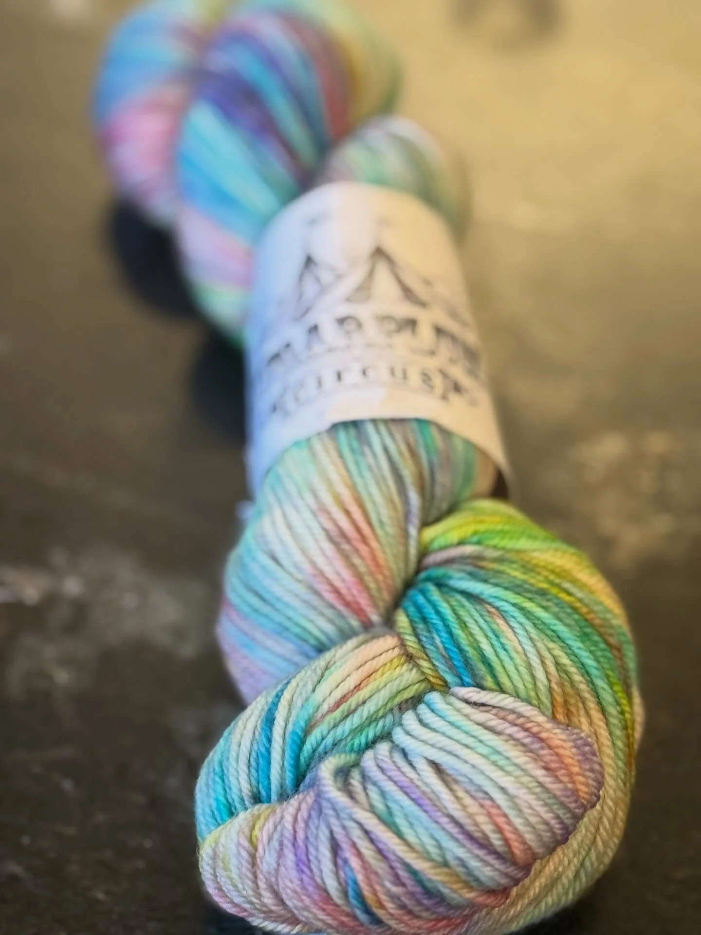 I&rsquo;ve been quiet not only because it&rsquo;s been insanely busy behind the scenes but also because I was able to run away on an adventure for a few days!  Travel yarn is always the best souvenir&mdash;this gorgeous skein from @sugarplumcircus wi