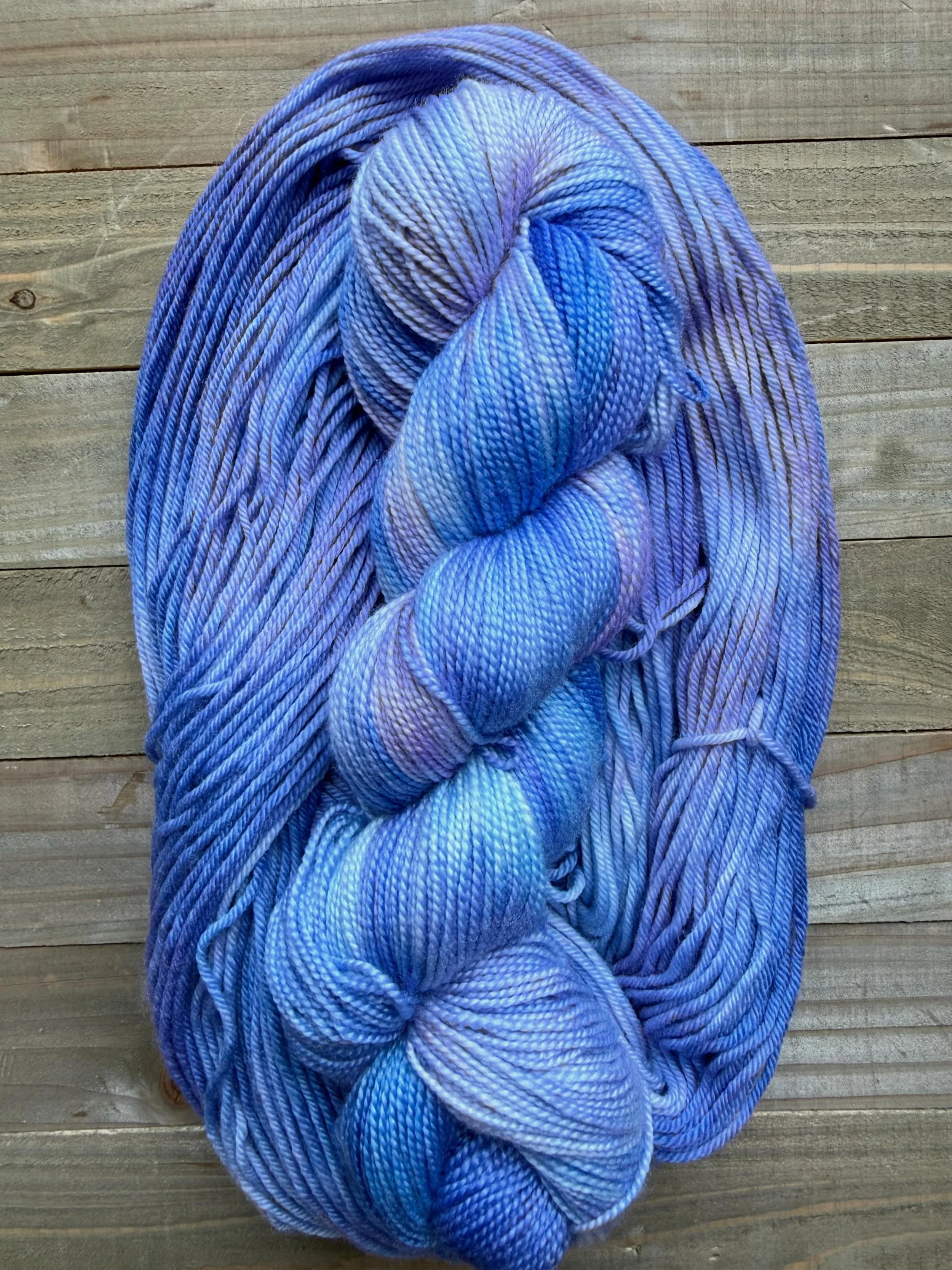 Introducing Iko Iko!  This is such a fun tune (Dr. John&rsquo;s arrangement is my faborite) and I&rsquo;m excited how this dyed up. Available this weekend at @masheepwoolcraftfair and next Monday in the webshop!