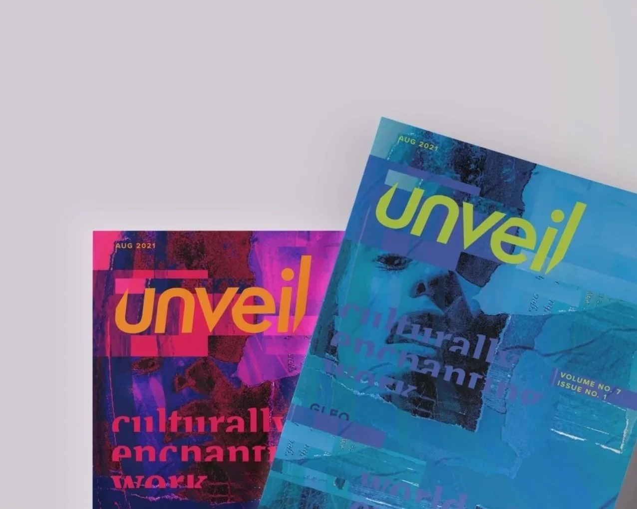 unveil: publication & brand identity