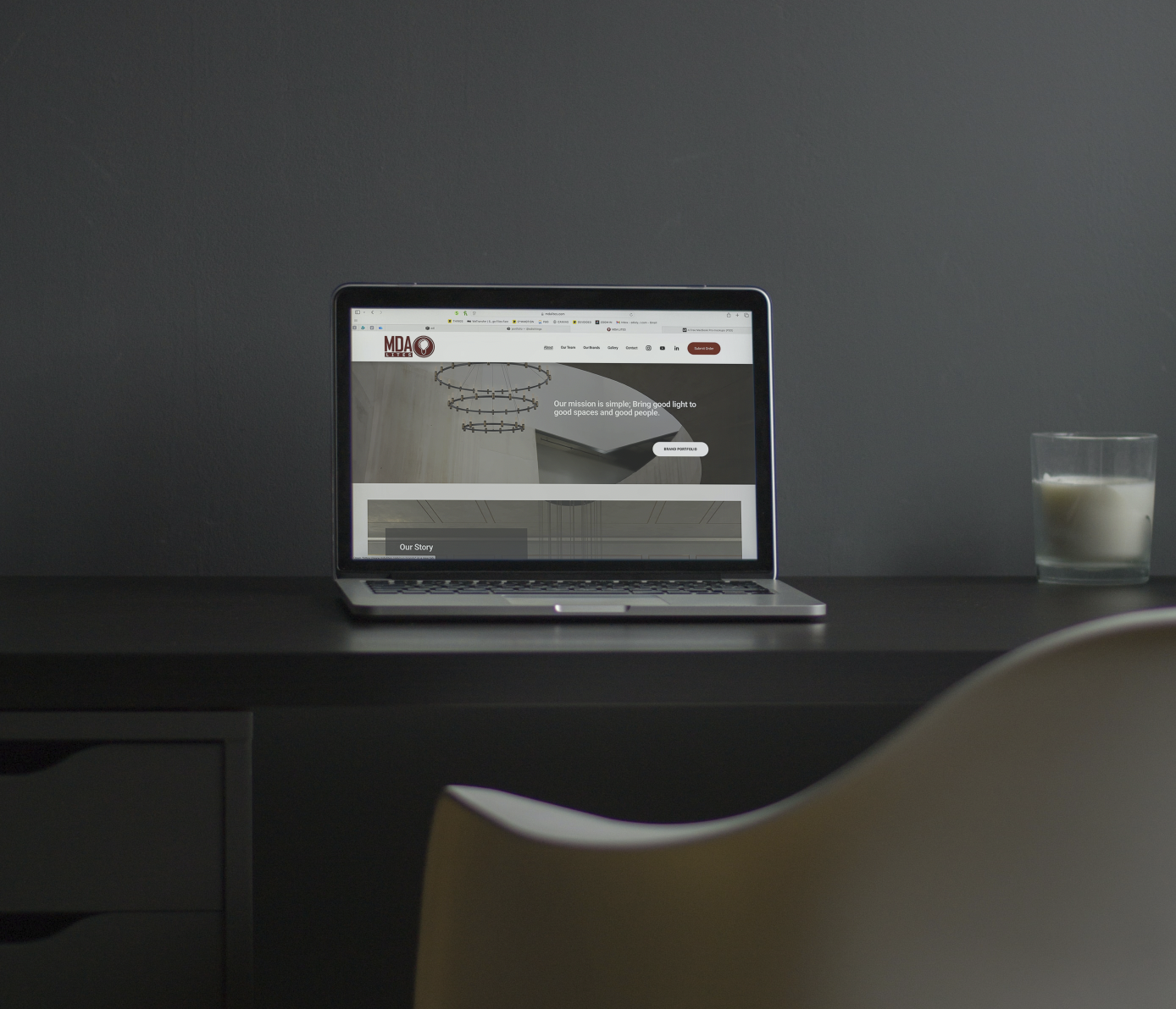 mda lites: website & print layout