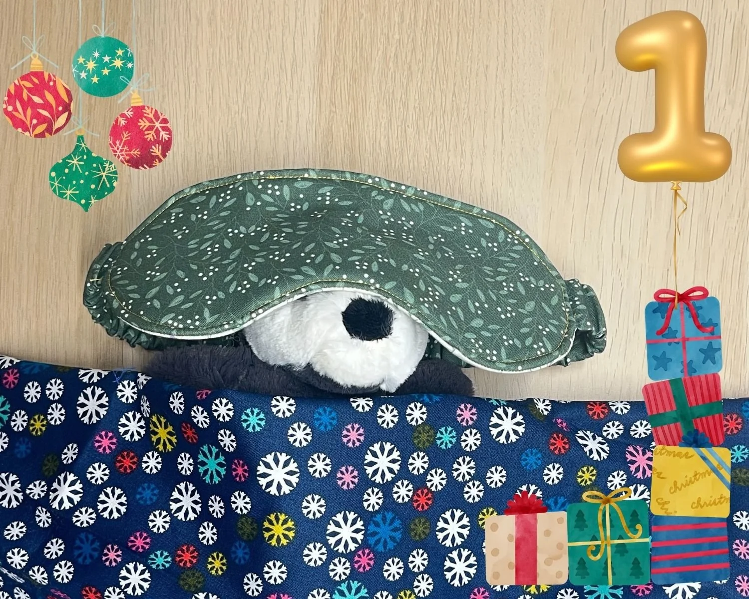 🎄✨ Stitchmas starts ON MONDAY!! ✨🎄

Here&rsquo;s a little sneak peek of Day One&hellip;
👇
The 'Silent Night' Sleep Mask &mdash; a cosy, quick make to ease you gently into the festive sewing spirit (or to help you nap through the chaos&hellip; I&rs