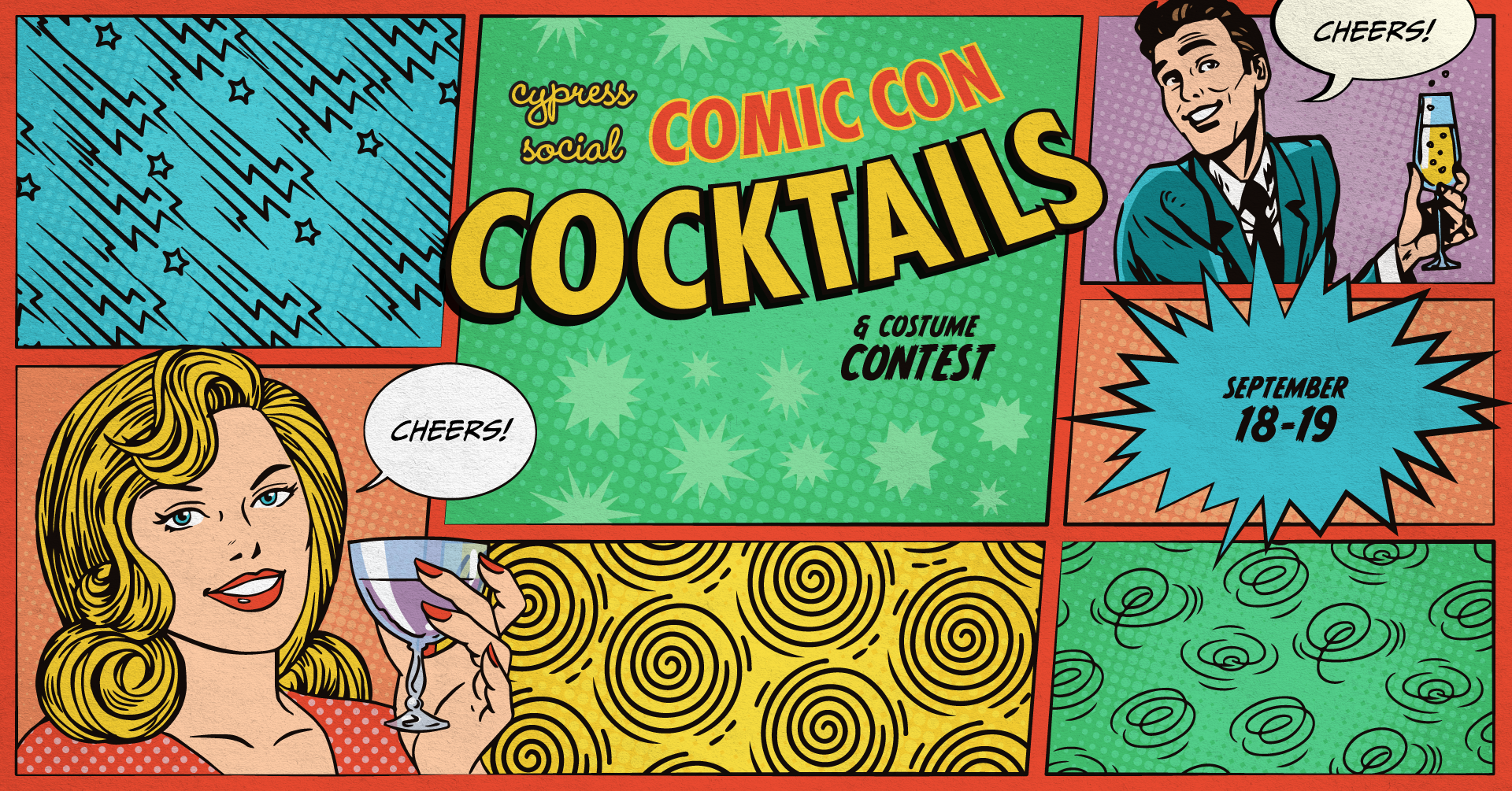 Comic Con Cocktail Specials!