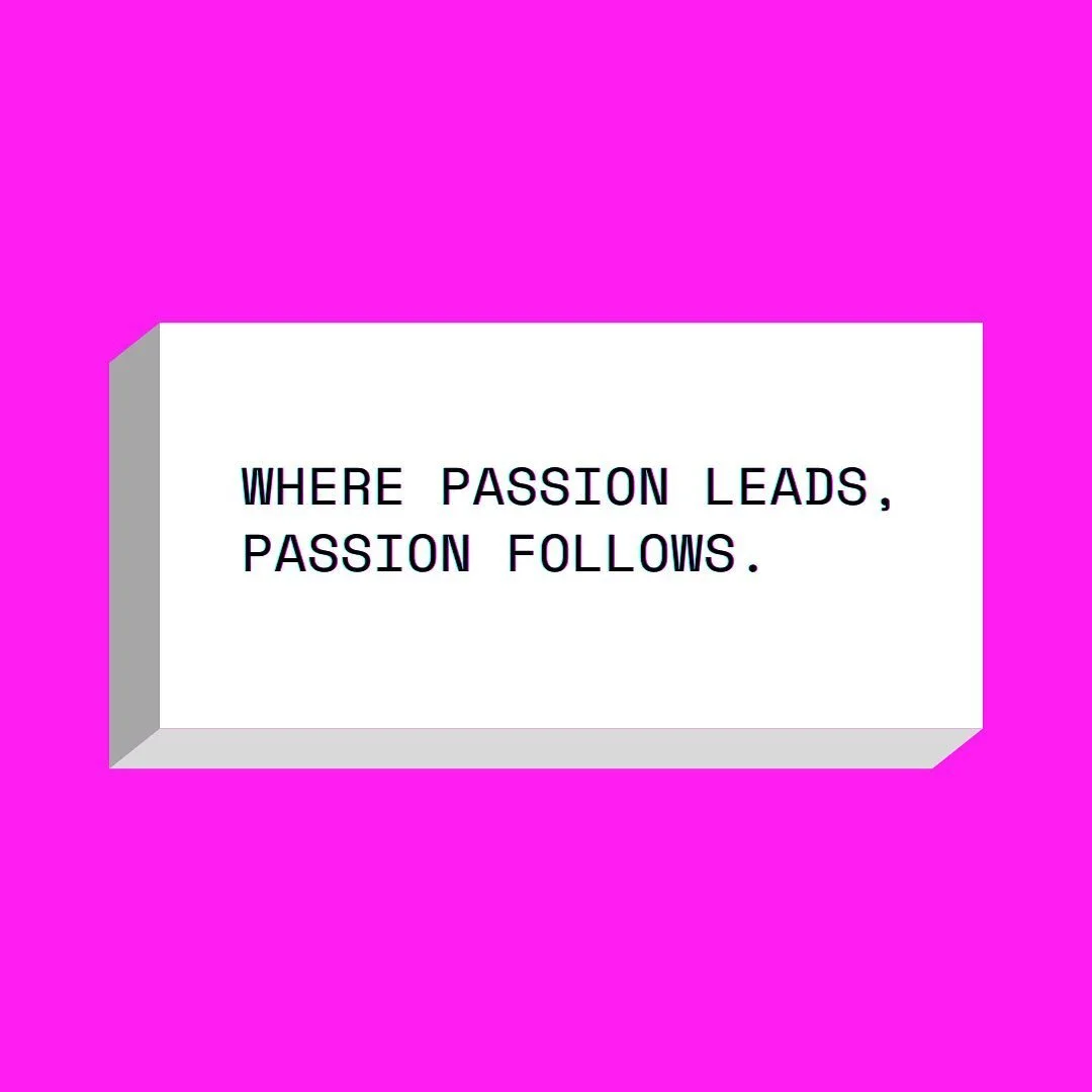 The motto 🚀✨
/
/
@passiondanceintensive is an intimate day of dance. It&rsquo;s where you can come as you are, be inspired, and be led by the thing that wakes you up every morning. Passion.
/
/
Are you ready to put your passion first? Join us next S
