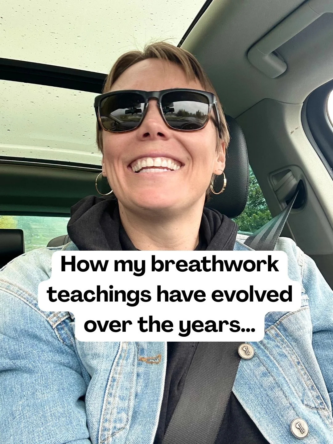 What are your thoughts on breathwork? ⬇️🫁

My Breathwork teachings evolved over the last few years? 😮&zwj;💨

More safety. 

More permission.

More space to listen. 

I really believe that we are each a piece of the divine, I can offer space to let
