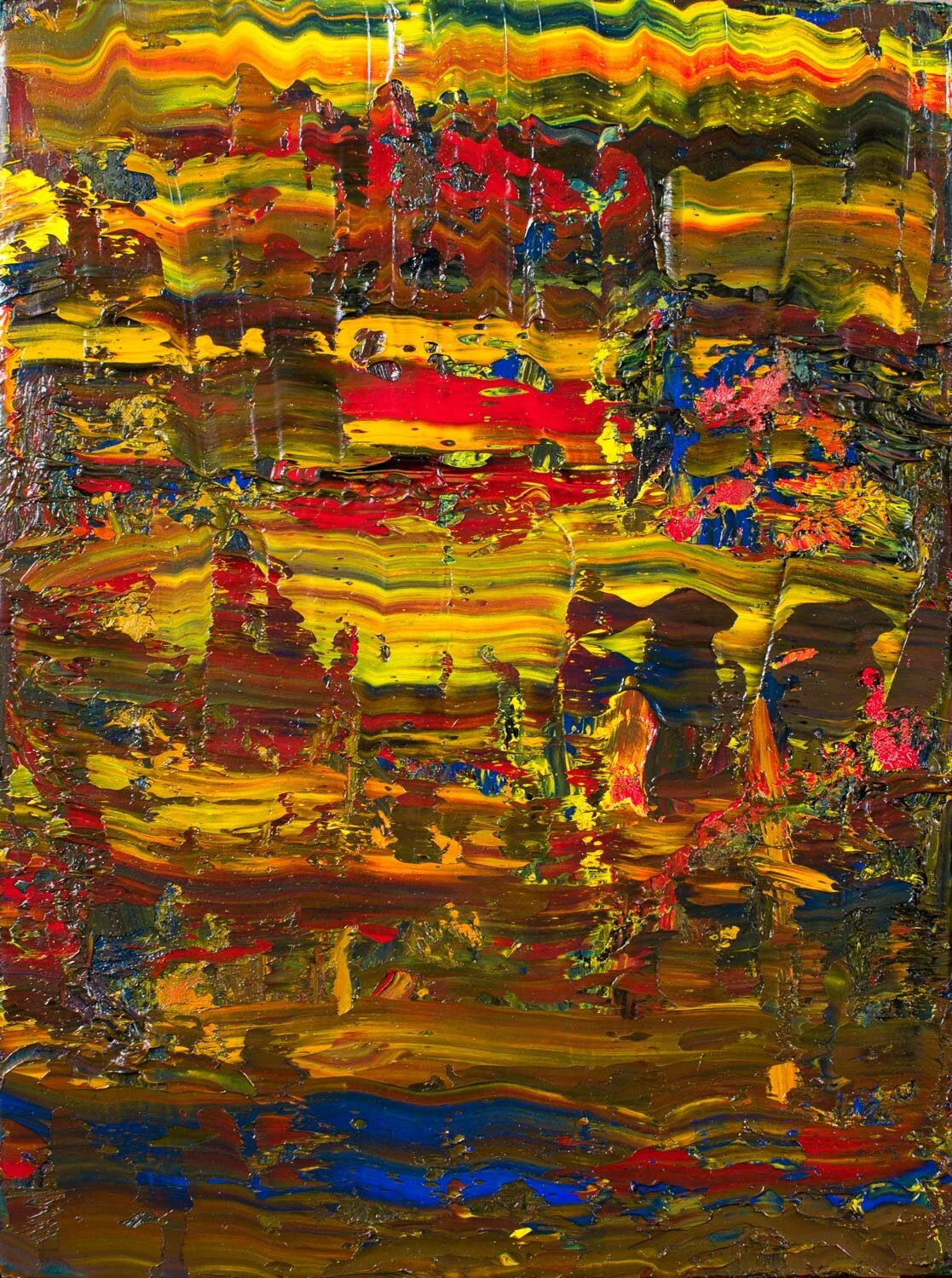 Formation No.4 Oil on canvas | 16 x 12 inches | 2015 | SOLD