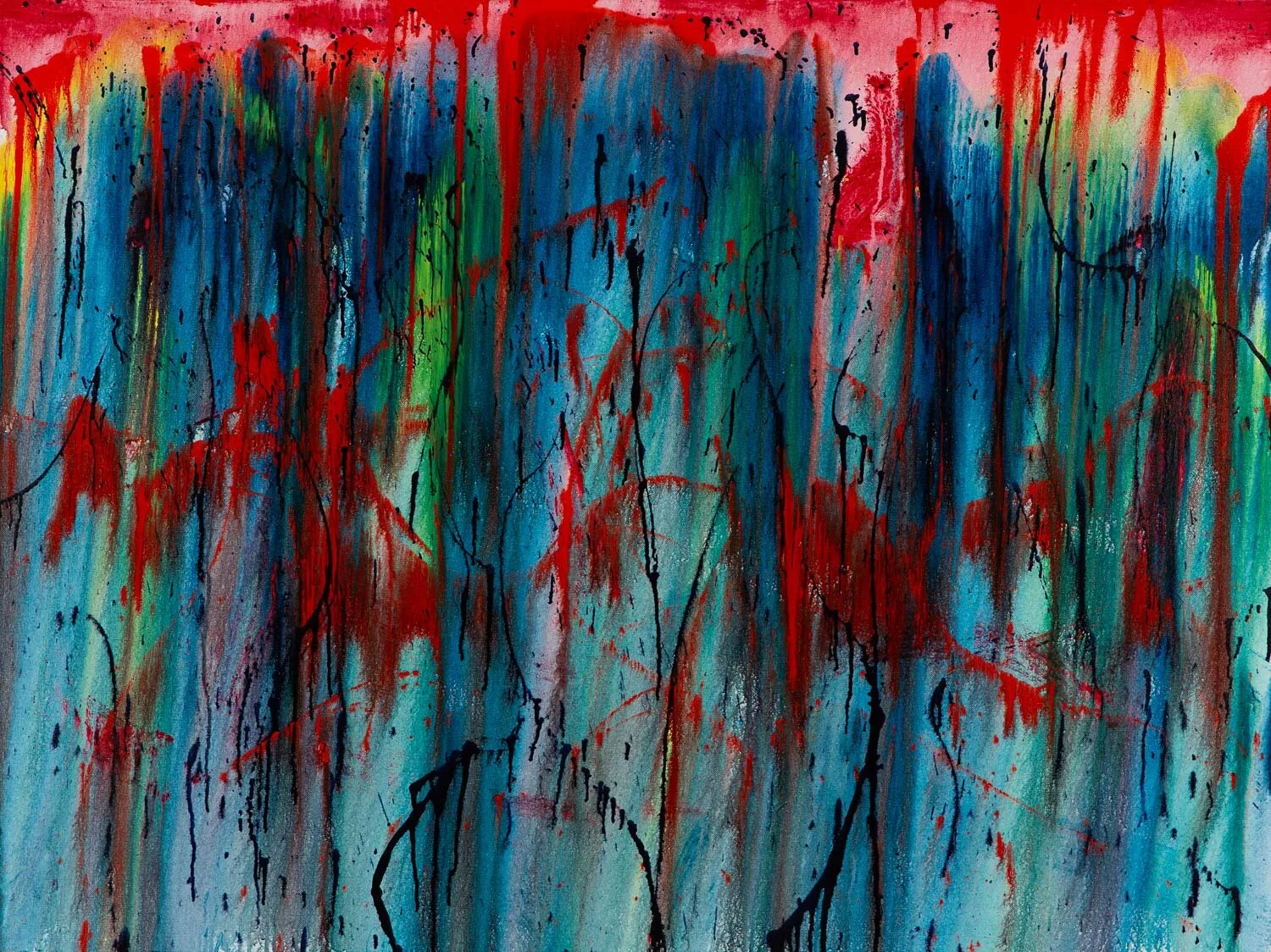 Charlotte’s Alchemical acrylic on canvas | 36 x 48 inches | 2021 | $6,270