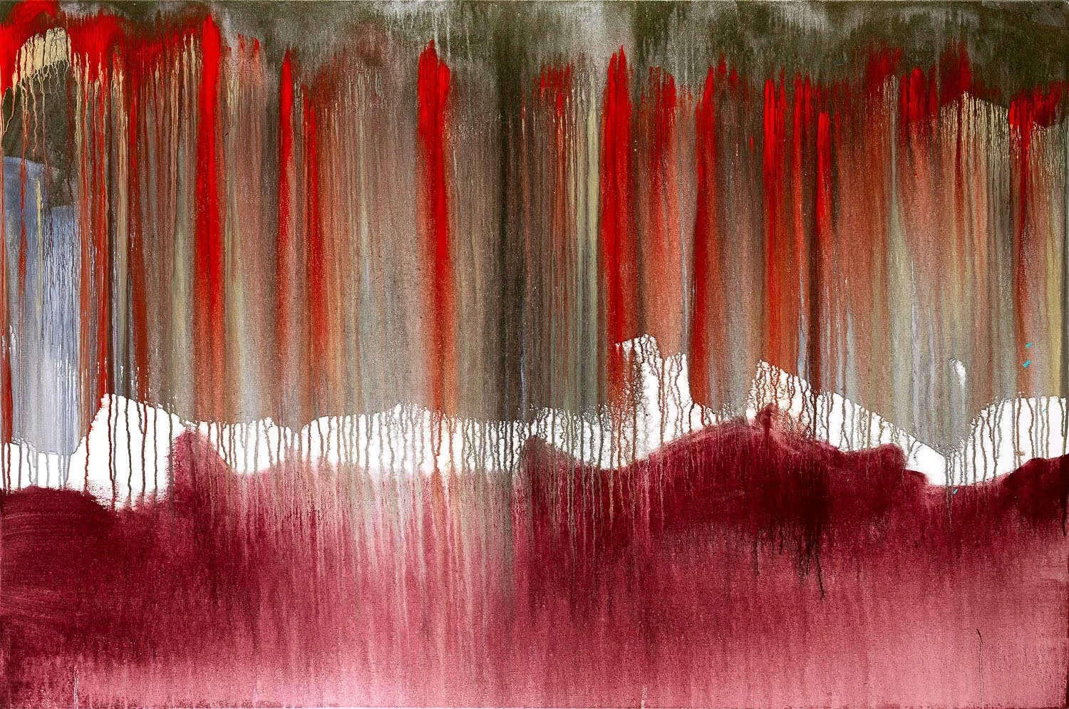 Calypso Alchemical acrylic and urethane on canvas | 40 x 60 inches | 2021 | $7,480