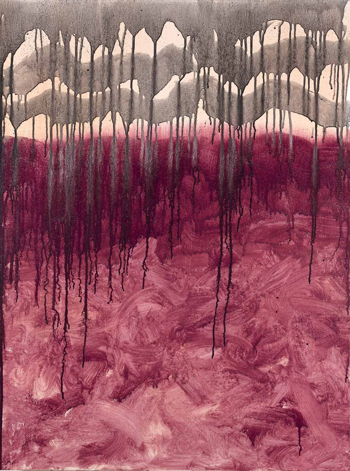 Most High Alchemical acrylic and urethane on canvas | 40 x 30 inches | 2021 | $5,500