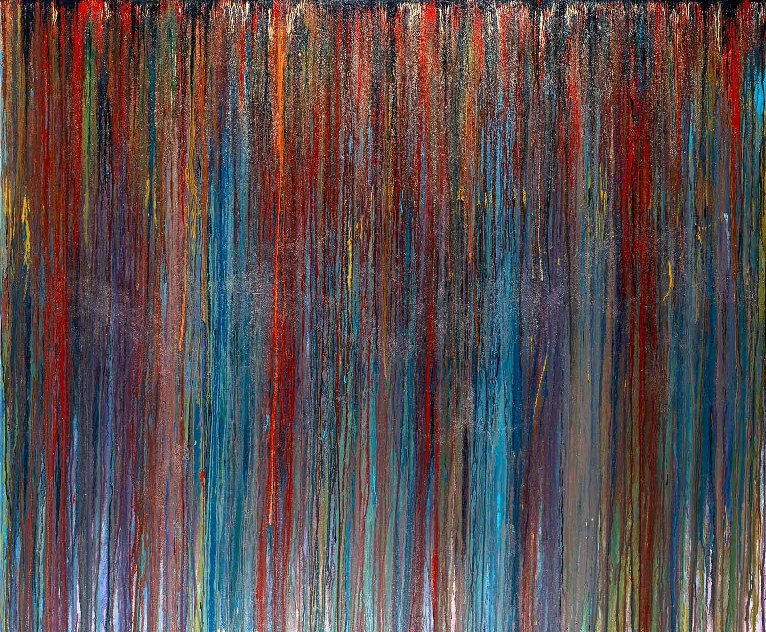 Watch Over Alchemical acrylic and urethane on canvas | 60 x 72 inches | 2021 | $12,100